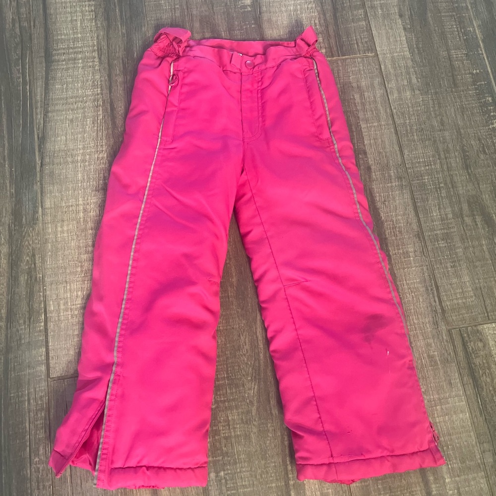 Girls snow pants ❄️ size 6x adjustable by Atheletch